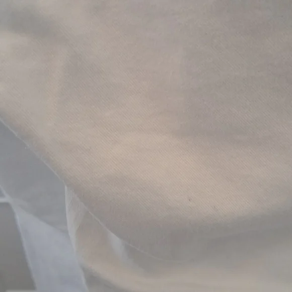 Vineyard Vines Womens White Stretch Denim Crop Flare Jeans Raw Hem S-10 - Picture 7 of 10